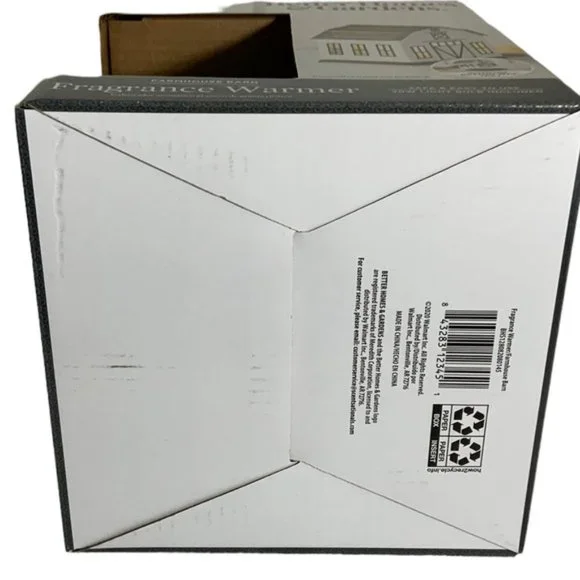 Farmhouse Barn Wax Warmer Full Size Metal Lights Up - Picture 9 of 13